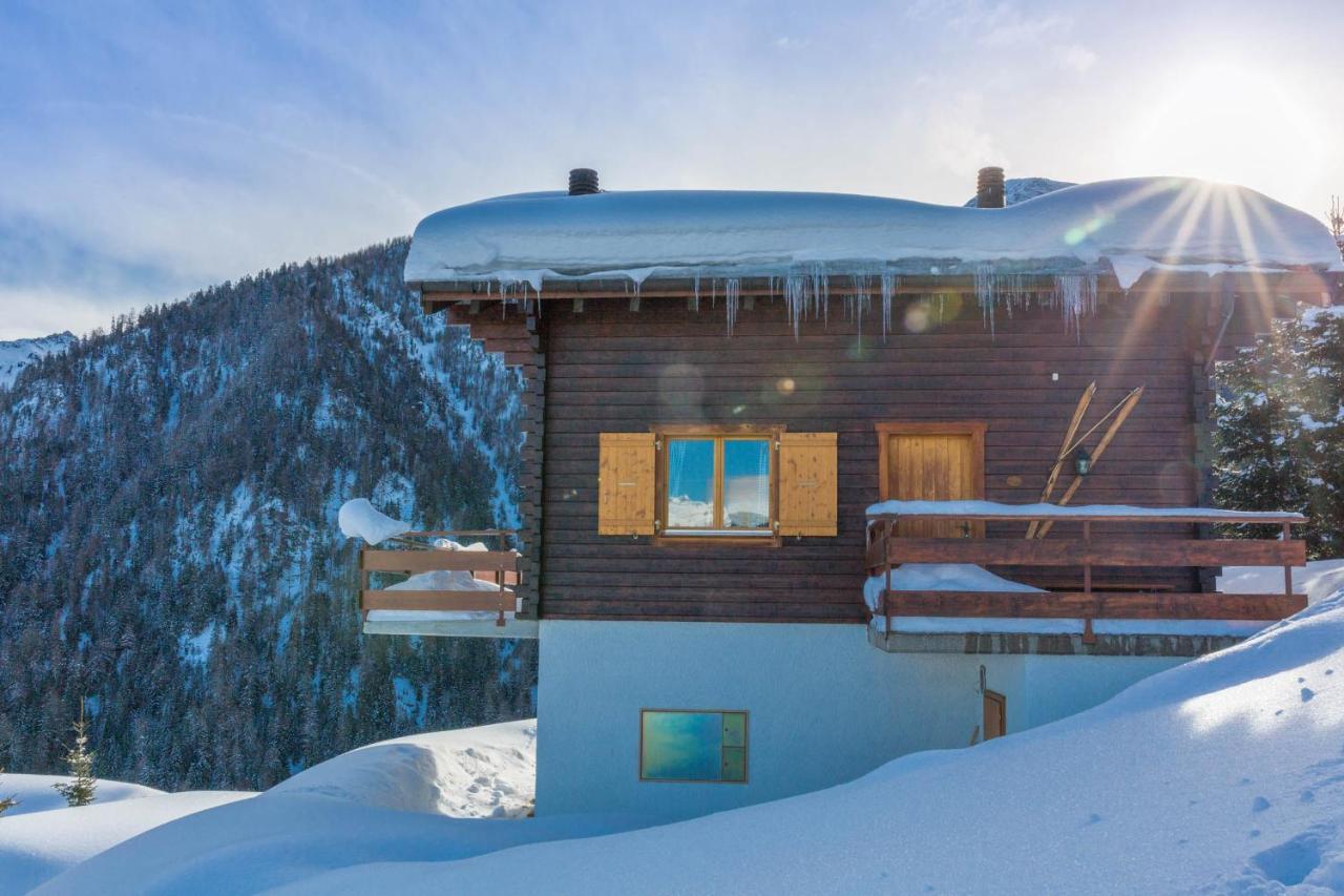 Chalet l'Ange La Tzoumaz Extérieur photo