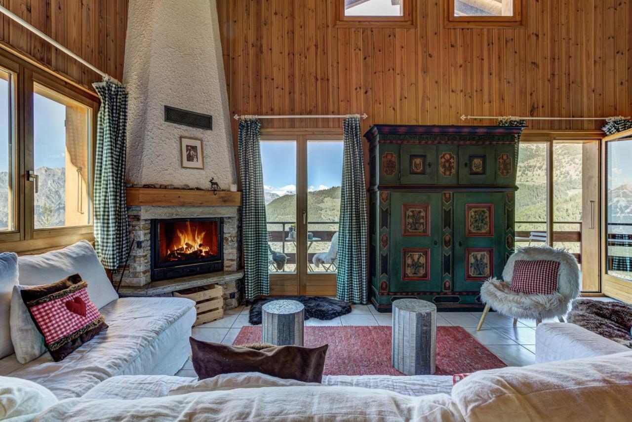 Chalet l'Ange La Tzoumaz Extérieur photo