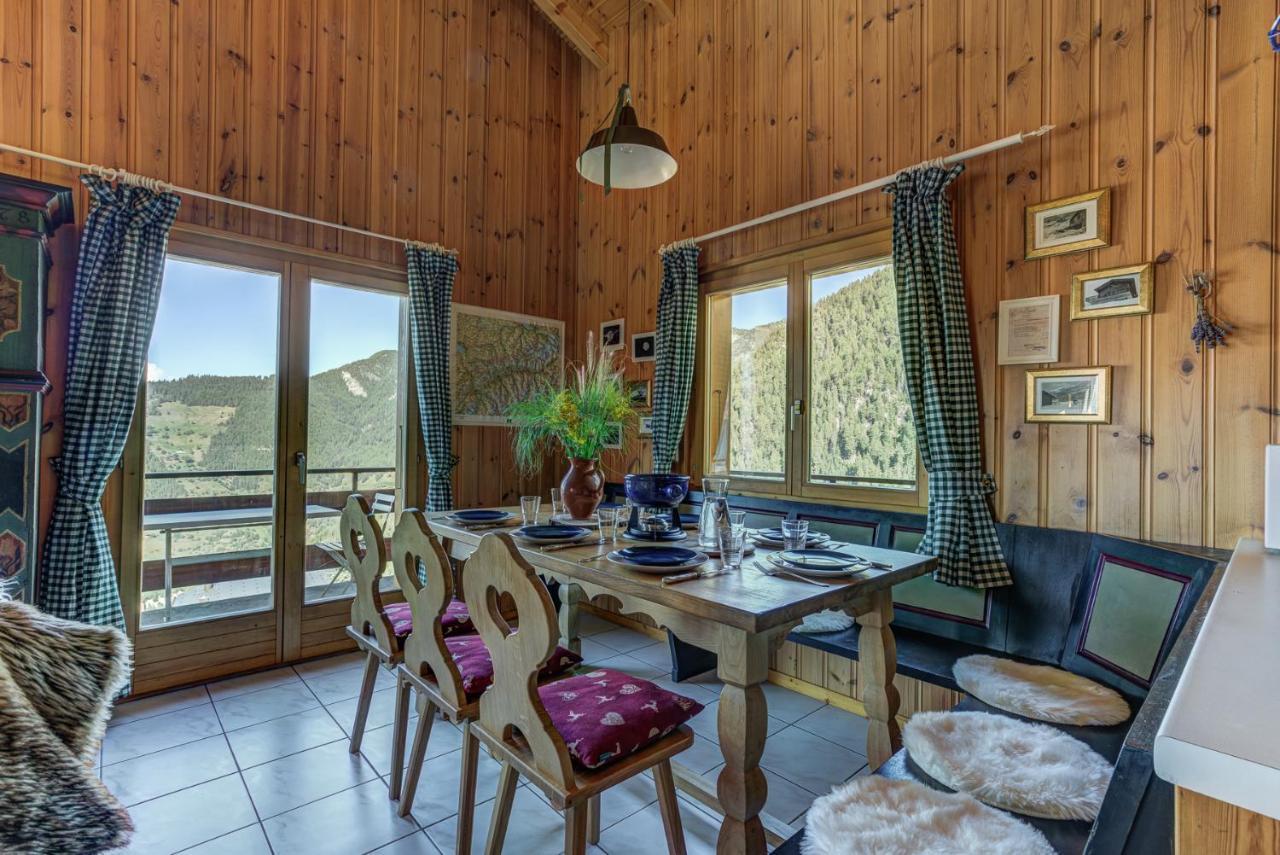 Chalet l'Ange La Tzoumaz Extérieur photo