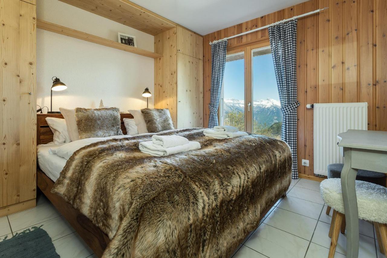 Chalet l'Ange La Tzoumaz Extérieur photo