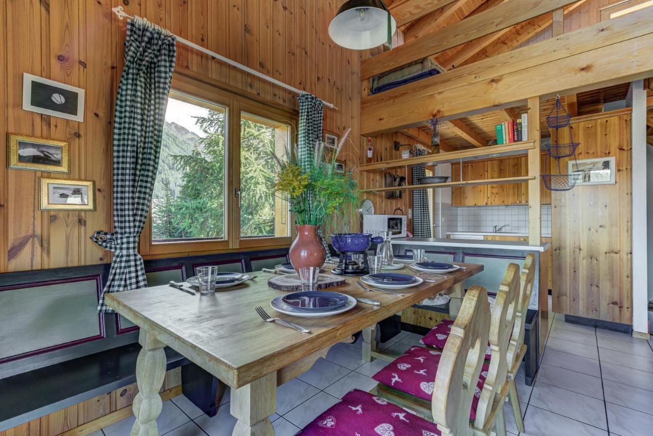 Chalet l'Ange La Tzoumaz Extérieur photo