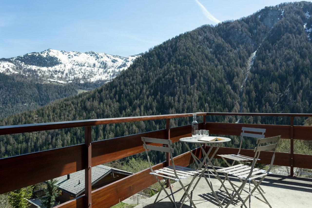 Chalet l'Ange La Tzoumaz Extérieur photo